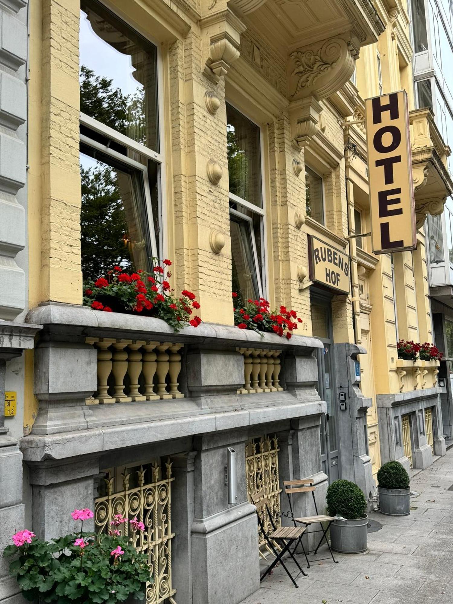 Hotel Rubenshof Antwerpen Eksteriør bilde